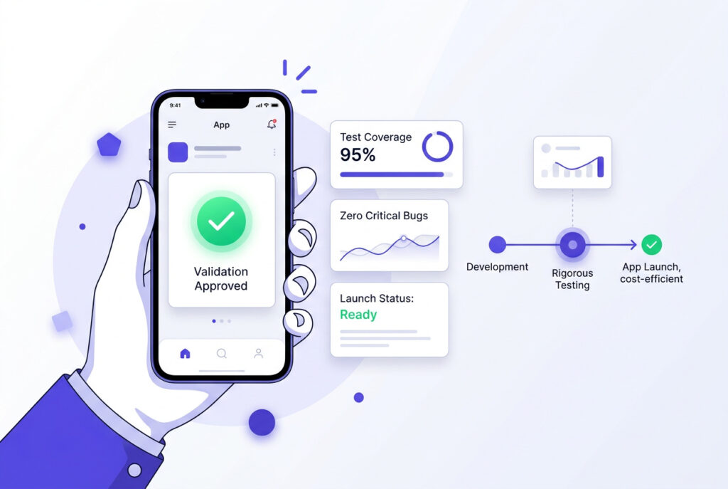 O custo de um bug em produção: Por que testar seu app antes do lançamento economiza tempo e dinheiro