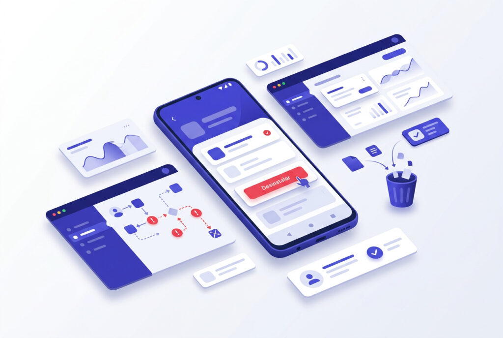 Os principais erros de UX/UI que fazem os usuários desinstalarem seu app Android