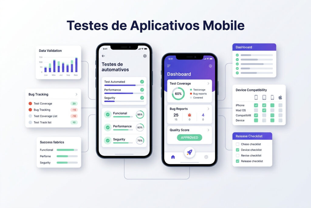 Testes de Aplicativos Mobile: O Guia Definitivo para Garantir Qualidade